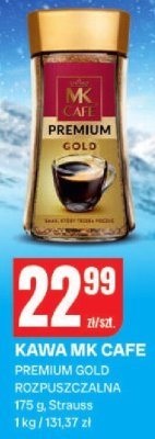 Kawa MK CAFE PREMIUM GOLD rozpuszczalna promocja w Chorten