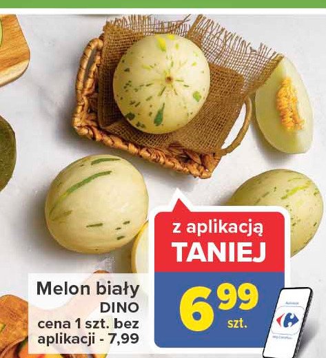 Melon biały dino promocje