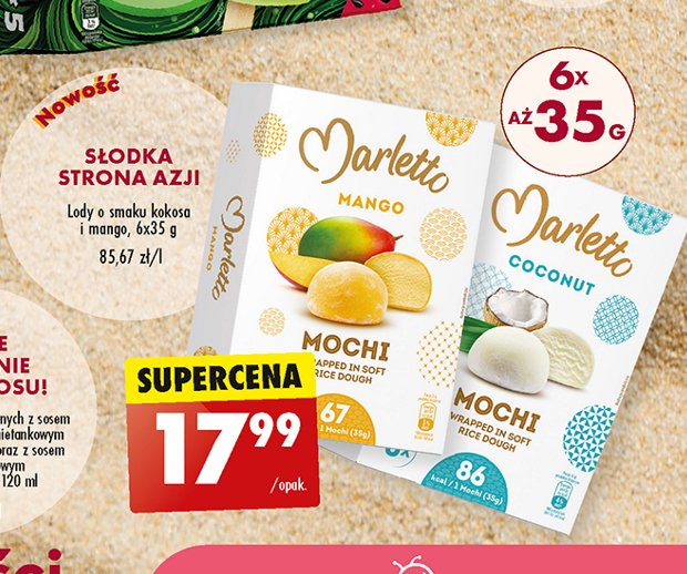 Mochi coconut Marletto promocja