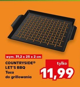 Taca do grillowania 31.2 x 25 x 2 cm K-classic let's bbq promocja