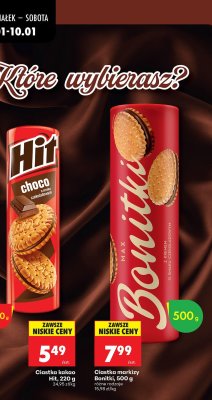 Ciastka kakao Hit promocja w Biedronka