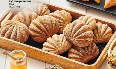 Bułka muszełka żytnio-pszenna promocja w Netto