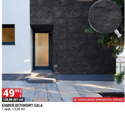 Kamień betonowy GALA promocja w Merkury Market