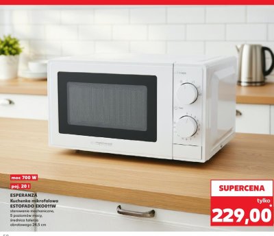 Kuchenka mikrofalowa promocja w Kaufland