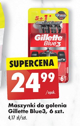 Maszynka do golenia red & white Gillette promocja