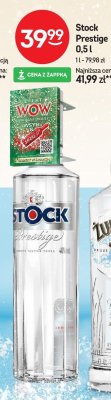 Wódka Stock Prestige 0,5l promocja w Żabka