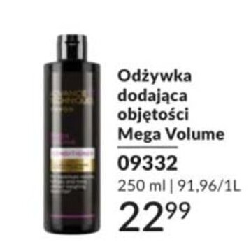 Odżywka dodająca objętości Mega Volume 250ml promocja w AVON