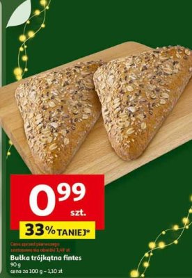 Bułka trójkątna finites promocja w Auchan