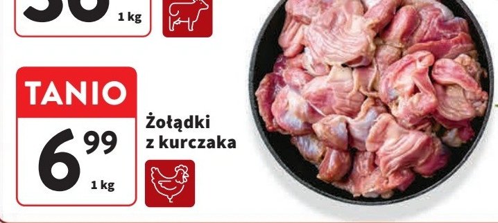 Żołądki z kurczaka promocja