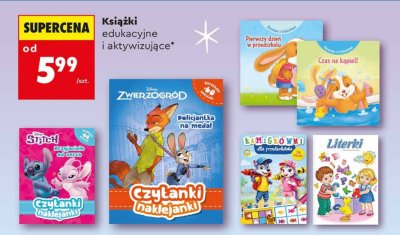 Książki edukacyjne i aktywizujące promocja w Biedronka