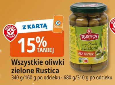 Oliwki zielone Rustica promocja w Leclerc