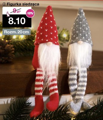 Figurka siedząca promocja w Woolworth