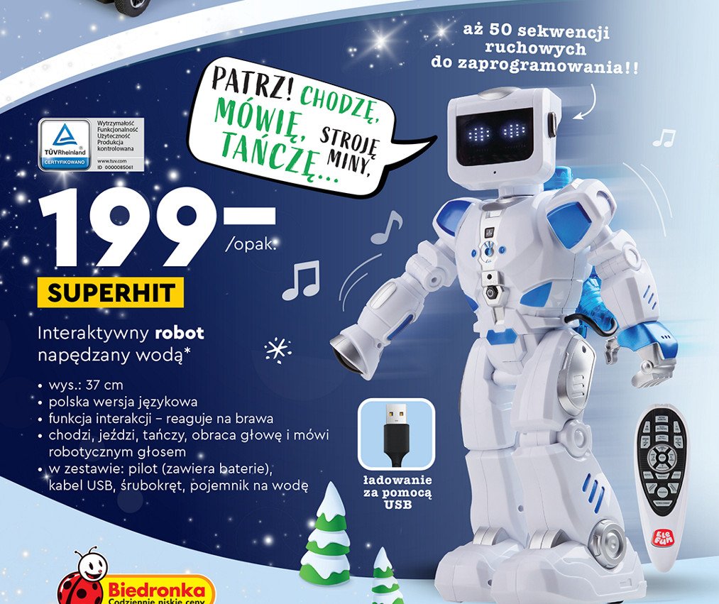 Robot zasilany wod膮 hydro 1 Norimpex promocja