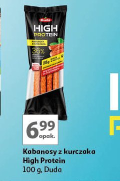 Kabanosy z kurczaka Silesia duda high protein promocja