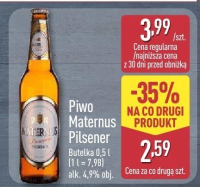 Piwo Pilsener promocja w Aldi