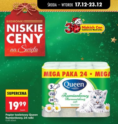 Papier toaletowy promocja w Biedronka