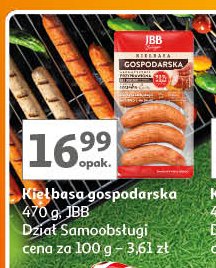 Kiełbasa gospodarska Jbb bałdyga promocja