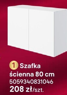 Szafka ścienna 80 cm  promocja w Castorama
