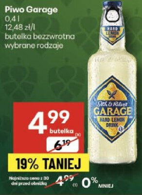 Piwo Piwo Garage promocja w Delikatesy Centrum