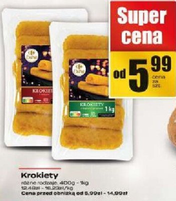 Krokiety promocja w Supeco