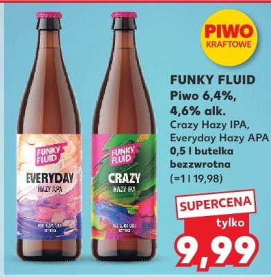 Piwo Everyday Hazy APA  promocja w Kaufland