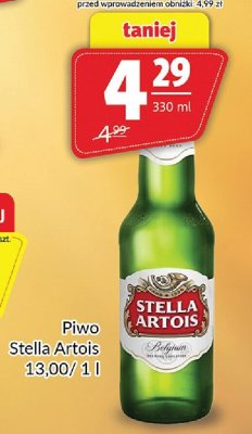 Piwo Stella Artois 330 ml (butelka) promocja w Prim Market