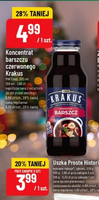 Uszka Proste Historie promocja w POLOmarket