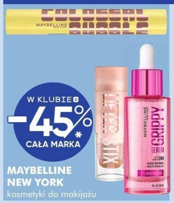Kosmetyki do makijażu MAYBELLINE NEW YORK promocja w Super-Pharm