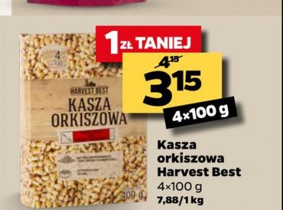 Kasza orkiszowa Harvest best promocja