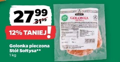 Golonka pieczona Stół Sołtysa promocja w Netto