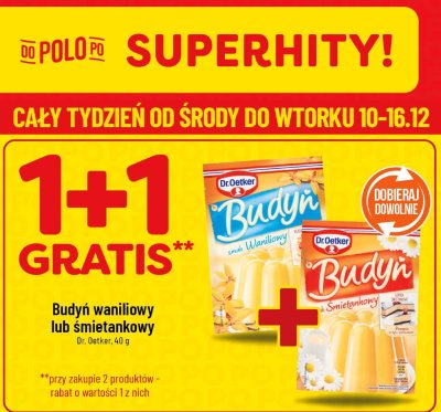 Budyń śmietankowy Dr. Oetker promocja w POLOmarket