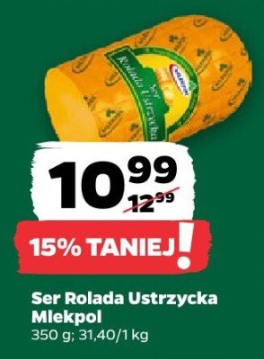 Ser Rolada Ustrzycka Mlekpol promocja w Netto