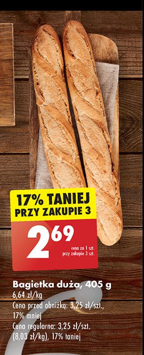 Bagietka duża promocja