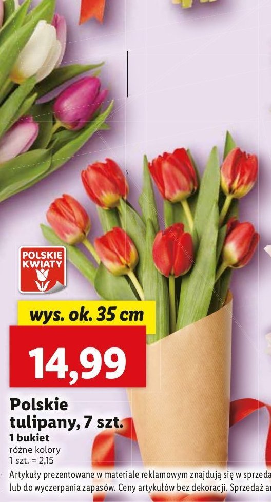 Tulipany bukiet promocja