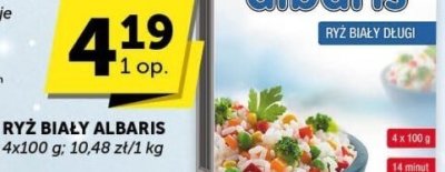 Ryż biały Albaris długi promocja w ABC