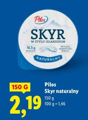 Skyr naturalny 150 g promocja w Lidl