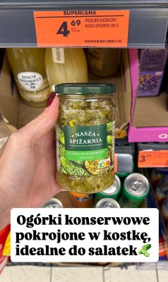 Ogórki konserwowe 350 g promocja w Biedronka