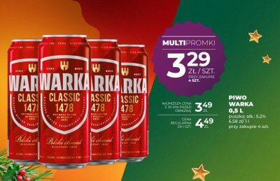 Piwo promocja w Duży Ben