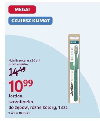 Szczoteczka do zębów, różne kolory promocja w Rossmann
