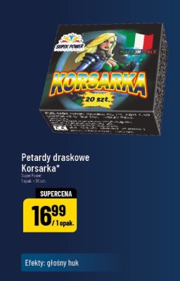 Petardy draskowe Korsarka Super Power promocja w POLOmarket
