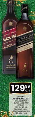 Whisky Johnnie Walker Black Label Ruby 40% vol. 0,7l promocja w Twój Market