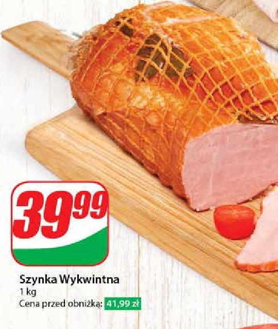 Szynka wykwintna Agro rydzyna promocja w Dino