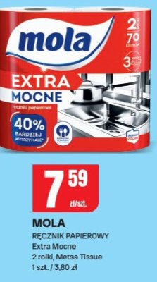 Ręcznik papierowy Mola Extra Mocne promocja w Chorten