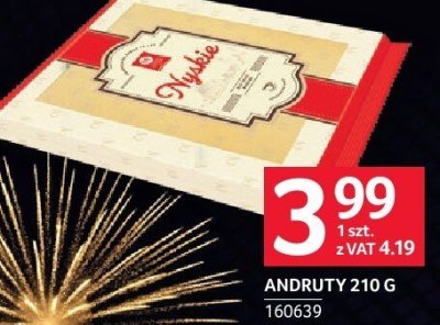 Andruty 210 g promocja w Selgros