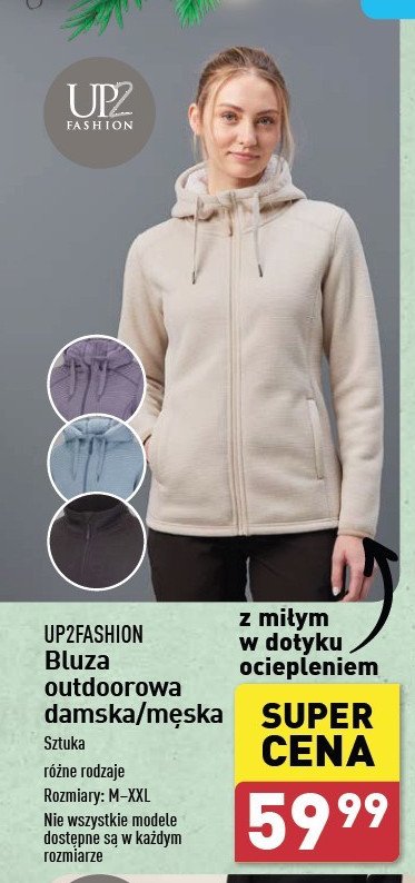 Bluza męska outdoor m-xxl Up2fashion promocja w Aldi