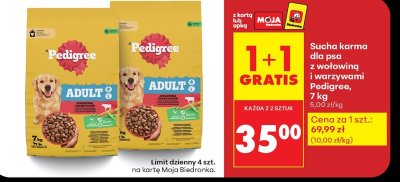 Karma dla psa promocja w Biedronka