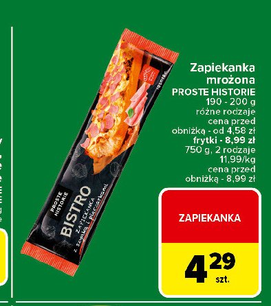 Zapiekanka z szynką i pieczarkami Iglotex proste historie bistro promocja