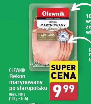 Bekon marynowany po staropolsku Olewnik promocja