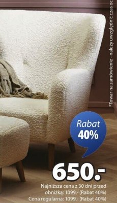 Fotel VILDSUND promocja w Jysk