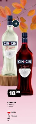 Wermut CIN&CIN Rosso promocja w Netto